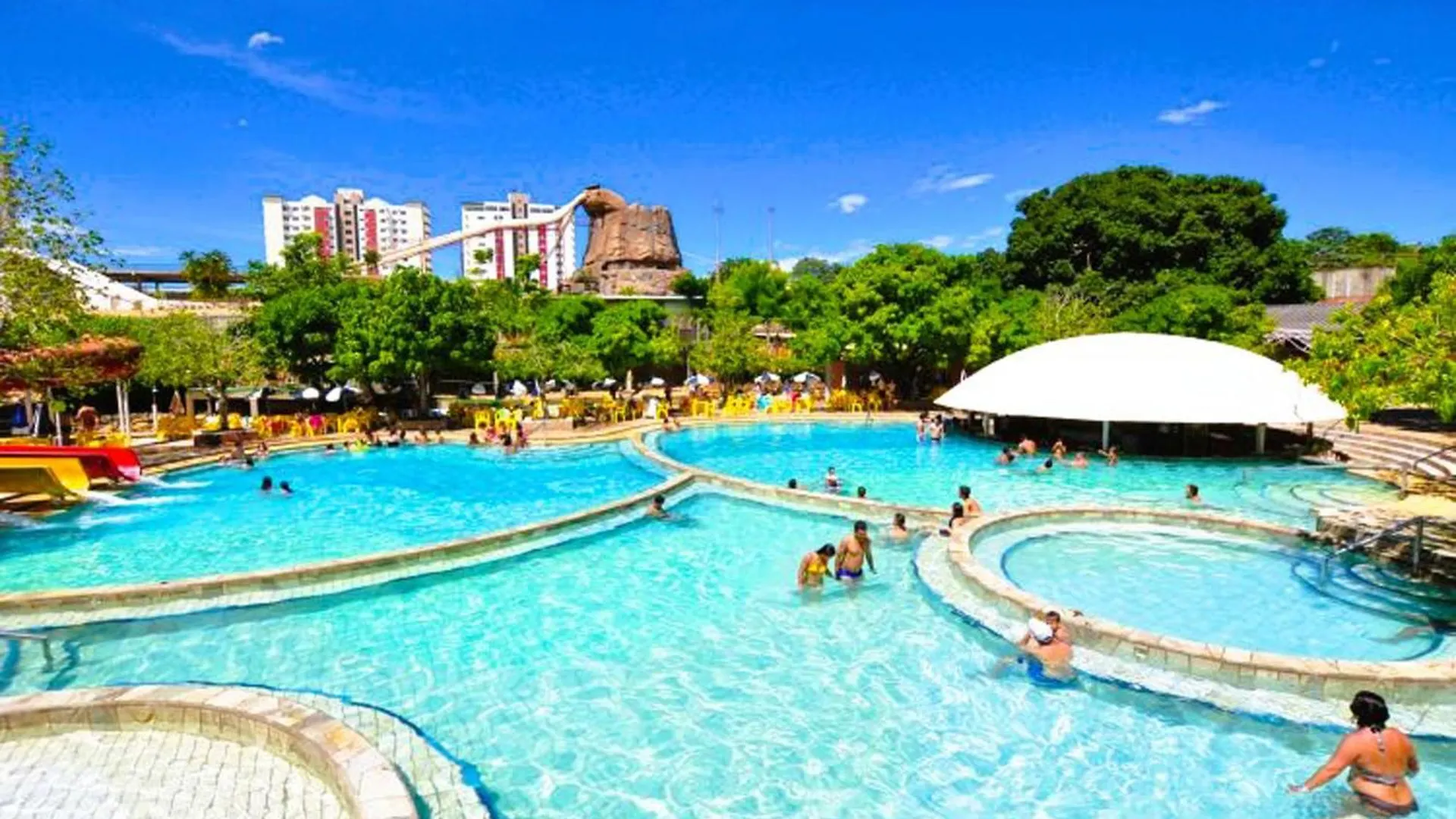Aparthotel Lacqua Diroma Oficial - Diroma Acqua Park Incluido - Com Roupa De Cama E Banho Caldas Novas Brazil