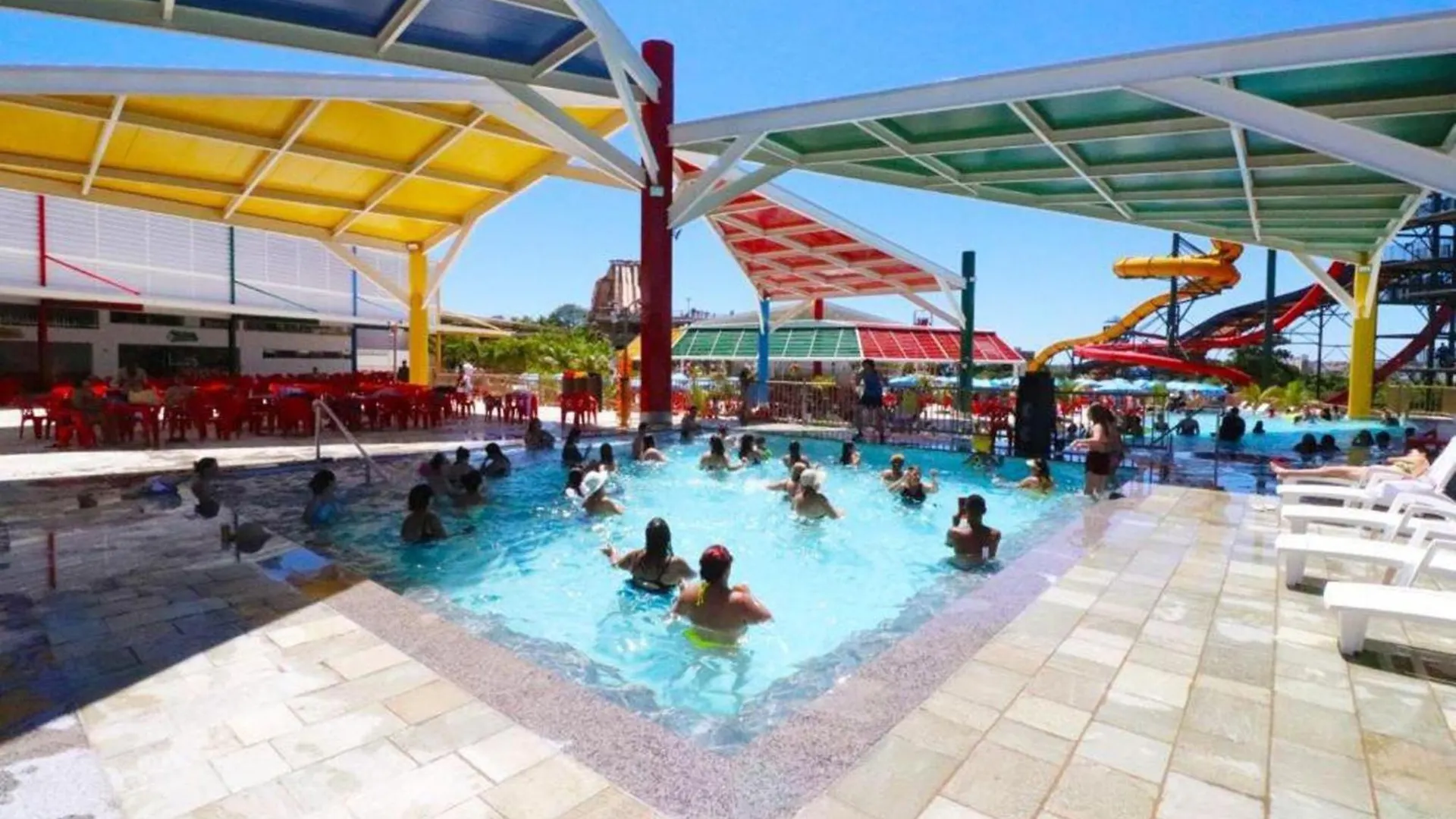 Appart hôtel Lacqua Diroma Oficial - Diroma Acqua Park Incluido - Com Roupa De Cama E Banho Caldas Novas